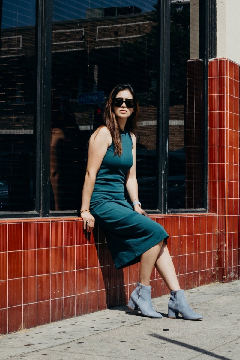 Zuma | Blue Steel Booties by J.Adams – Don't Panic Shoes