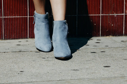 Zuma | Blue Steel Booties by J.Adams – Don't Panic Shoes