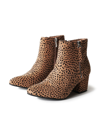 Zuma | Cheetah Booties by J.Adams – Don't Panic Shoes