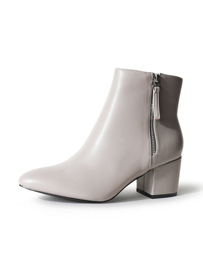 Zuma | Grey Booties by J.Adams – Don't Panic Shoes