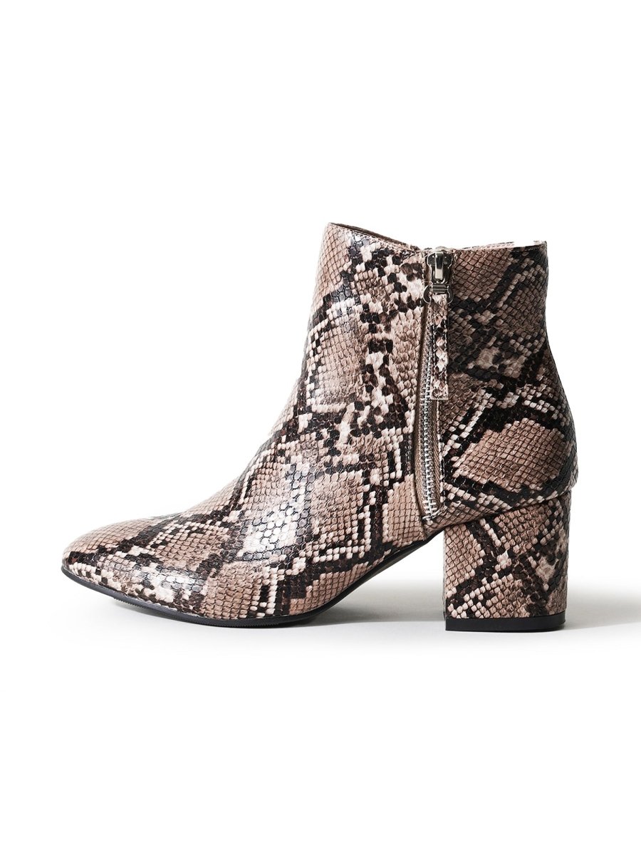Zuma | Snake Booties by J.Adams – Don't Panic Shoes