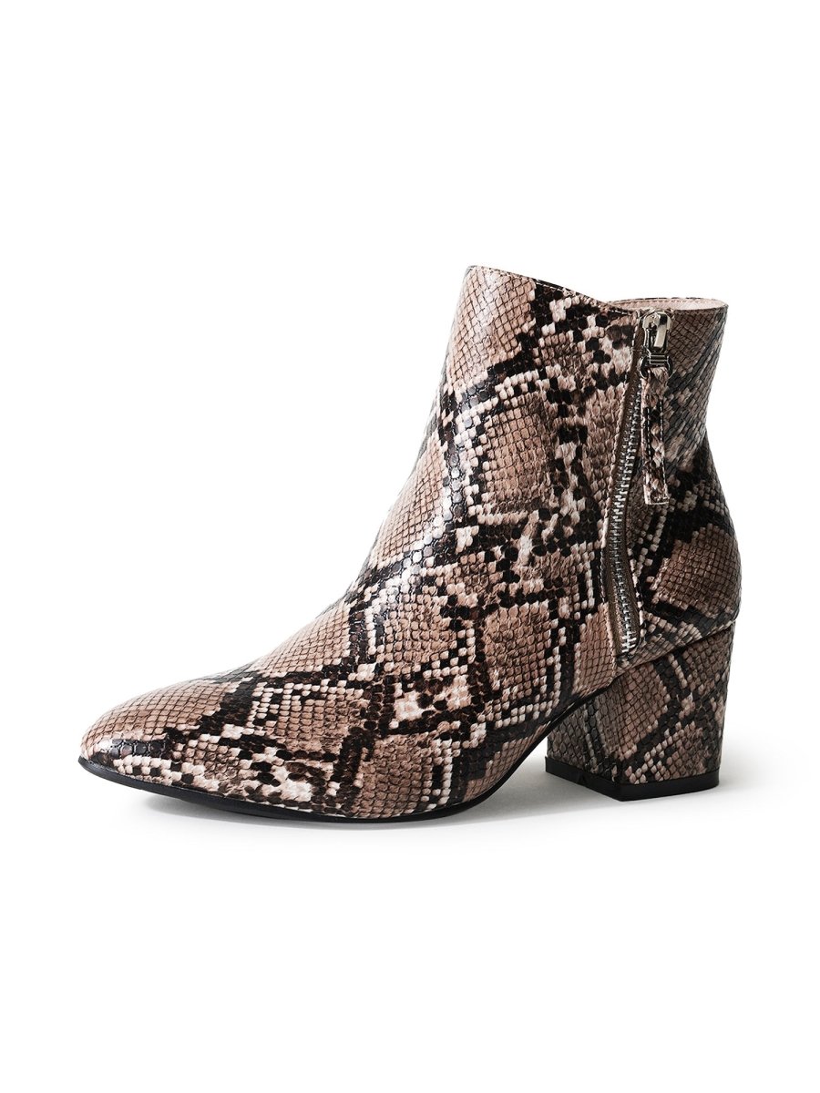 Zuma | Snake Booties by J.Adams – Don't Panic Shoes
