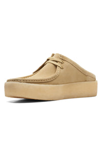 Thumbnail for Side view of Clarks Originals Wallabee Cup Low Men's Maple Suede 26167286 shoe