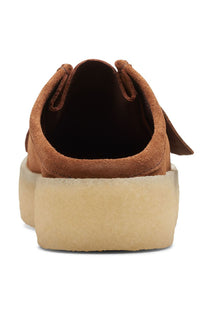 Thumbnail for Pair of Clarks Originals Wallabee Cup Low Men's Tan Suede 26167287 shoes with the box