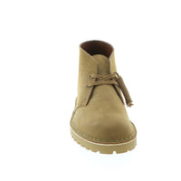 Thumbnail for Clarks Desert Rock 26162703 Mens Brown Suede Lace Up Desert Boots