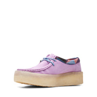 Thumbnail for  Stylish and comfortable light purple Clarks Women Wallabee Cup Shoes