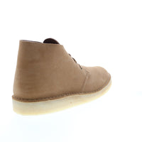 Thumbnail for Clarks Desert Coal 26167862 Mens Brown   Suede Lace Up Desert Boots