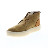 Thumbnail for Clarks Desert Cup 26167864 Mens Brown Suede Lace Up Desert Boots