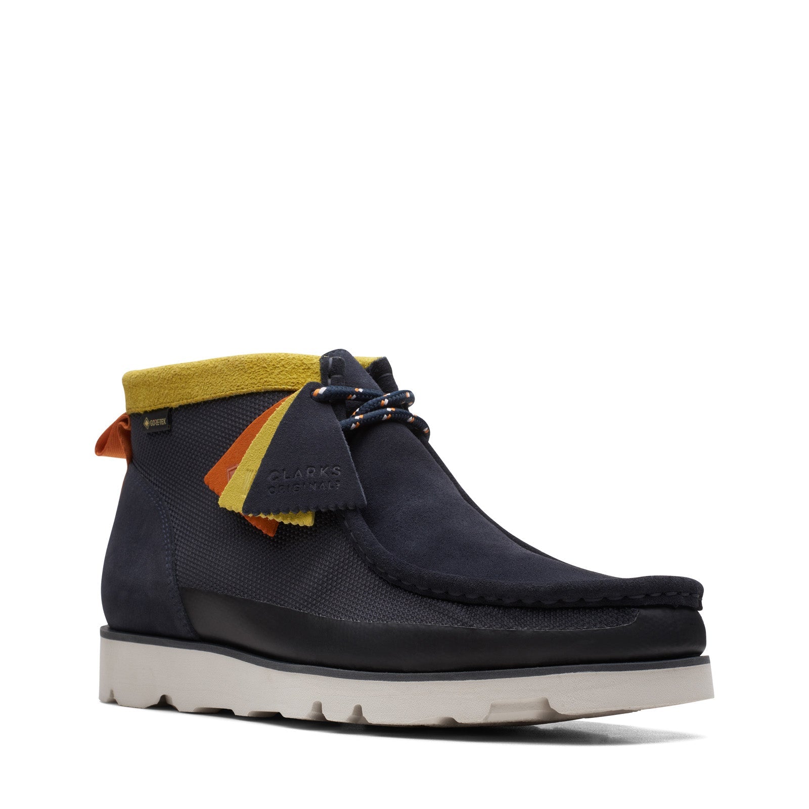 Clarks Originals Wallabee Boot Gore Tex Gtx Men's Blue Combi