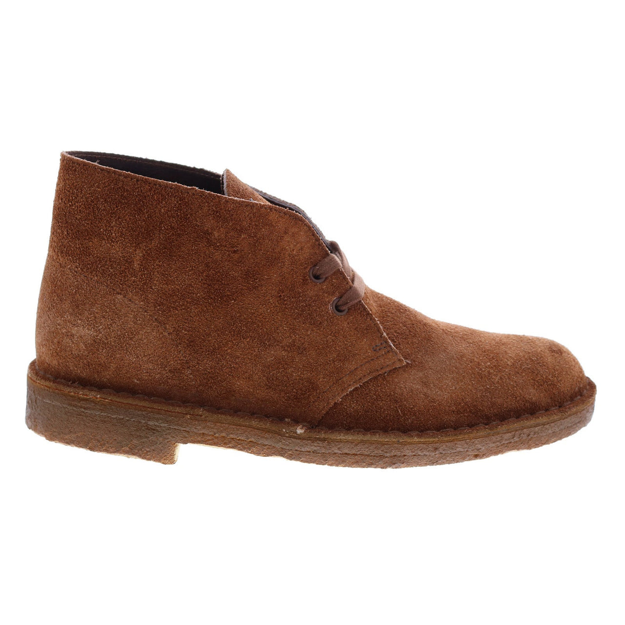 Men's brown suede lace up chukka boots by Clarks, style 26168531
