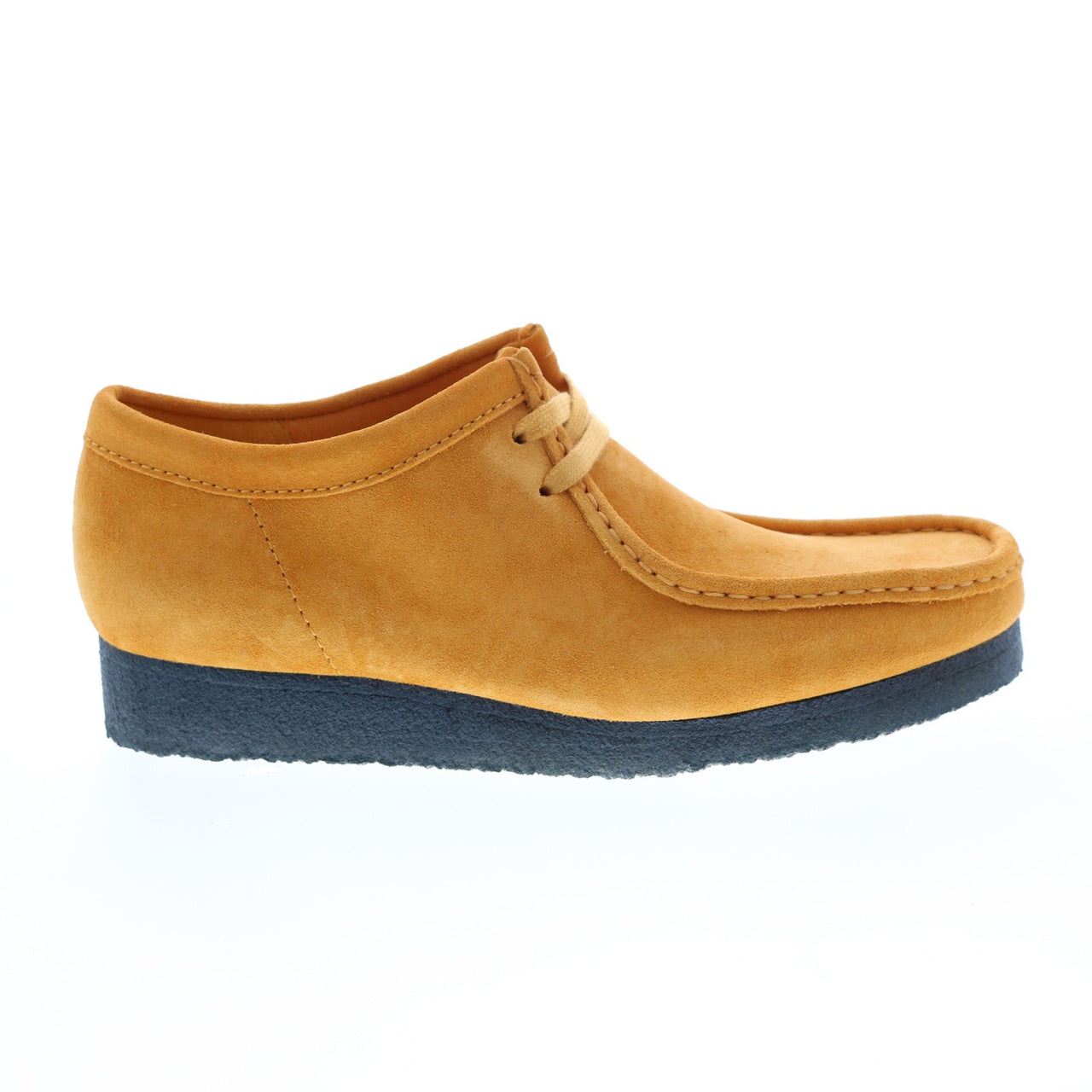 Clarks Wallabee 26168858 Mens Yellow Suede Lace Up Chukkas Boots