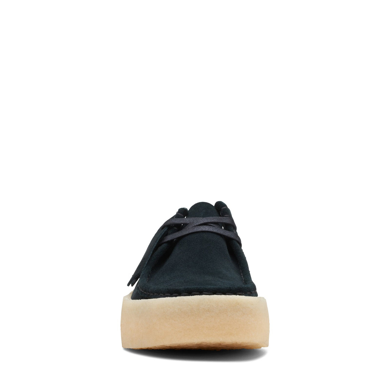 Clarks Wallabee Cup LO 26169189 Womens Black Suede Clogs Sandals Shoes