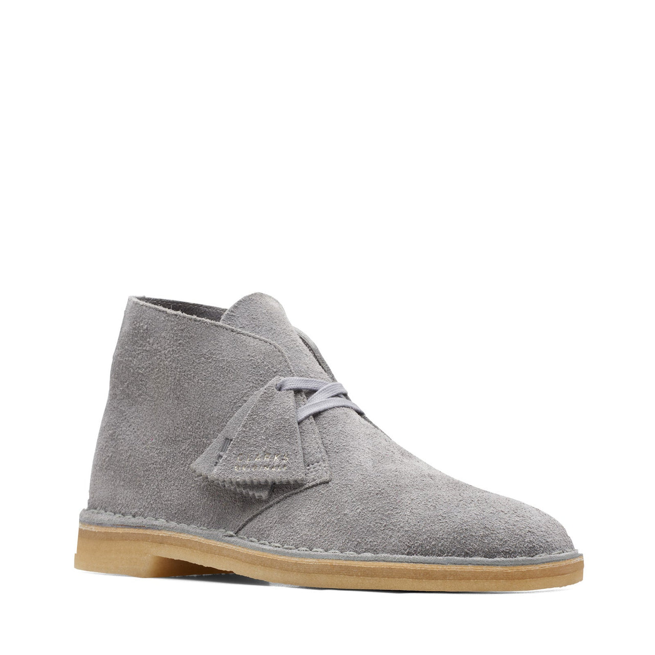 Clarks Desert Boot 26169941 Mens Gray Suede Lace Up Chukkas Boots