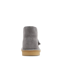 Thumbnail for Clarks Desert Boot 26169941 Mens Gray Suede Lace Up Chukkas Boots