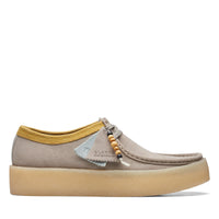 Thumbnail for Clarks Wallabee Cup 26170043 Mens Gray Oxfords & Lace Ups Casual Shoes