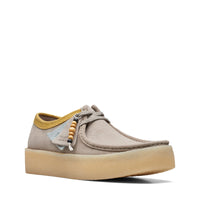 Thumbnail for Clarks Wallabee Cup 26170043 Mens Gray Oxfords & Lace Ups Casual Shoes