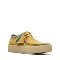 Thumbnail for Clarks Wallabee Cup 26170044 Mens Yellow Oxfords & Lace Ups Casual Shoes