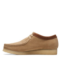 Thumbnail for Clarks Wallabee 26170538 Mens Brown Suede Oxfords & Lace Ups Casual Shoes