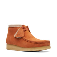 Thumbnail for Clarks Wallabee Boot 26172250 Mens Brown Suede Lace Up Chukkas Boots