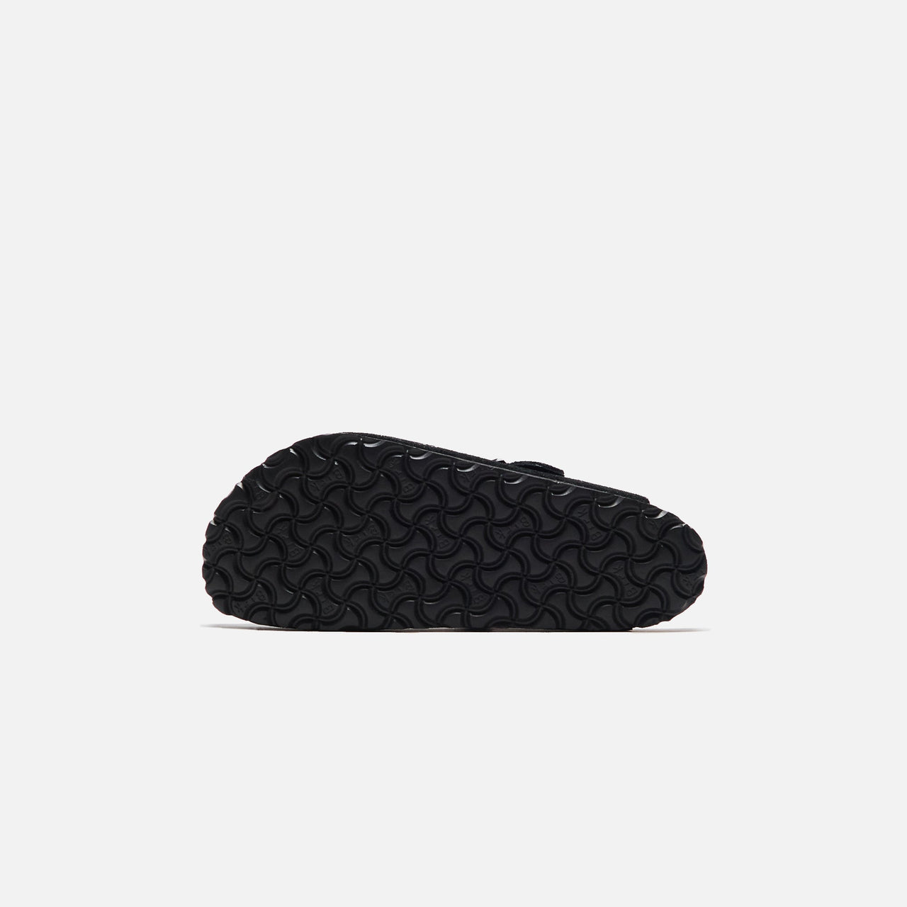 Birkenstock Women's Boston Soft Footbed Suede Black clogs with adjustable buckle strap
