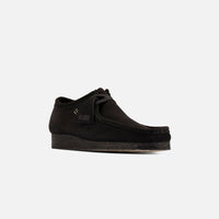 Thumbnail for Close-up of durable and fashionable Clarks Originals Wallabee Low Black Suede 26155522