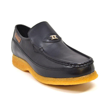 British Walkers Power 1 Men's Leather Slip On Crepe Sole Shoes Shoes by British Walkers – Don't Panic Shoes
