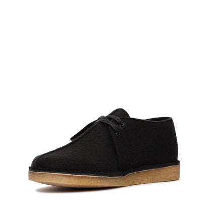 Clarks Originals Desert Trek Men's Black Felt Suede 26168873 Shoes by Clarks Originals – Don't Panic Shoes