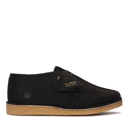 Clarks Originals Desert Trek Men's Black Felt Suede 26168873 Shoes by Clarks Originals – Don't Panic Shoes