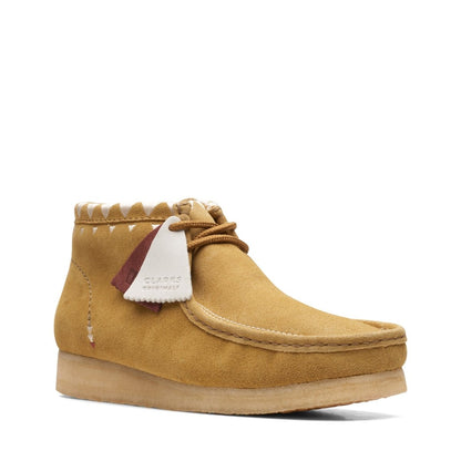 Clarks Originals Wallabee Boot Men's Oakmoss Tan Suede 26169153 Shoes by Clarks Originals – Don't Panic Shoes