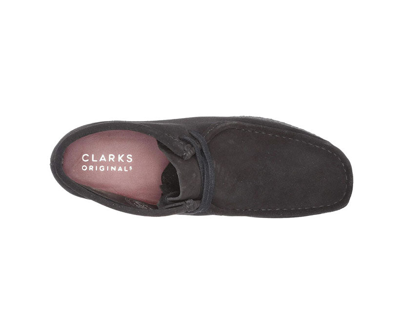 Clarks Originals Wallabee Boots Women's Black Suede 26155521 Boots by Clarks Originals – Don't Panic Shoes