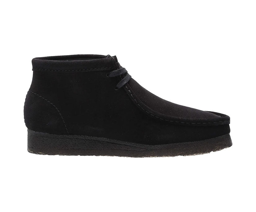 Clarks Originals Wallabee Boots Women's Black Suede 26155521 Boots by Clarks Originals – Don't Panic Shoes