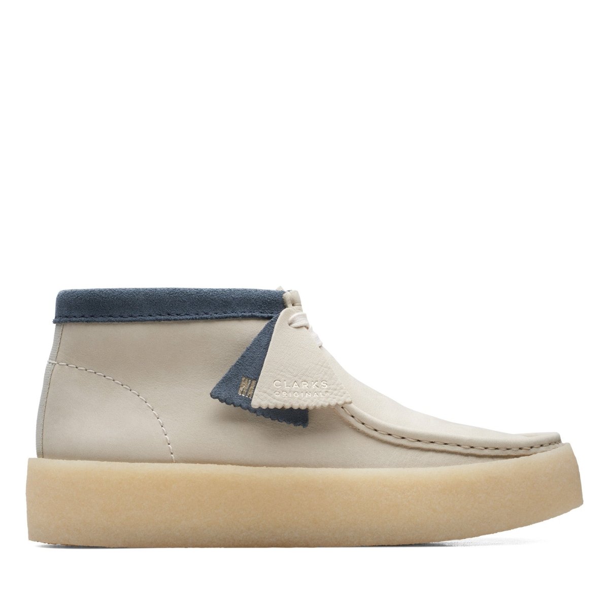 Clarks Originals Wallabee Cup Boot Men's Beige Nubuck 26171090 Shoes by Clarks Originals – Don't Panic Shoes