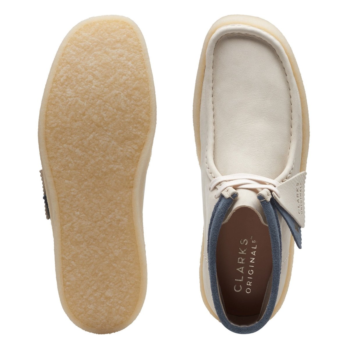 Clarks Originals Wallabee Cup Boot Men's Beige Nubuck 26171090 Shoes by Clarks Originals – Don't Panic Shoes