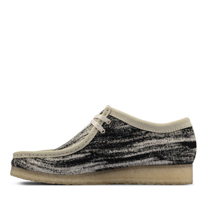 Clarks Originals Wallabee Low Men's Black Fabric 26159547 Shoes by Clarks Originals – Don't Panic Shoes