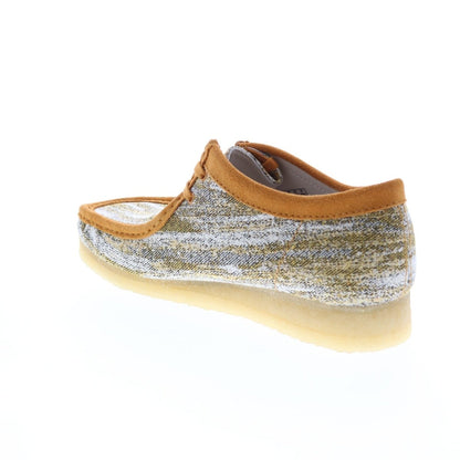 Clarks Originals Wallabee Low Men's Brown Canvas Fabric 26159548 Shoes by Clarks Originals – Don't Panic Shoes