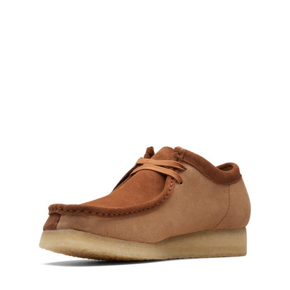 Clarks Originals Wallabee Low Men's Cola Combi Brown Suede 26172397 Shoes by Clarks Originals – Don't Panic Shoes