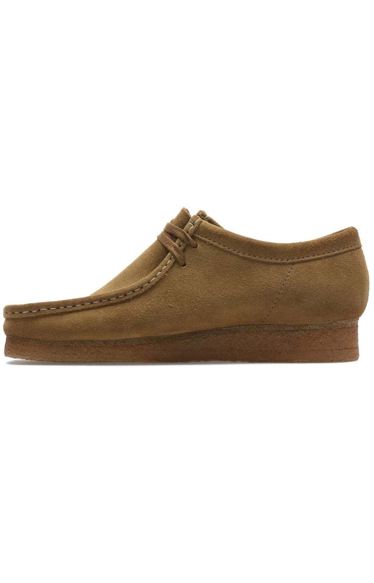 Clarks Originals Wallabee Low Men's Cola Suede 26155518 Shoes by Clarks Originals – Don't Panic Shoes