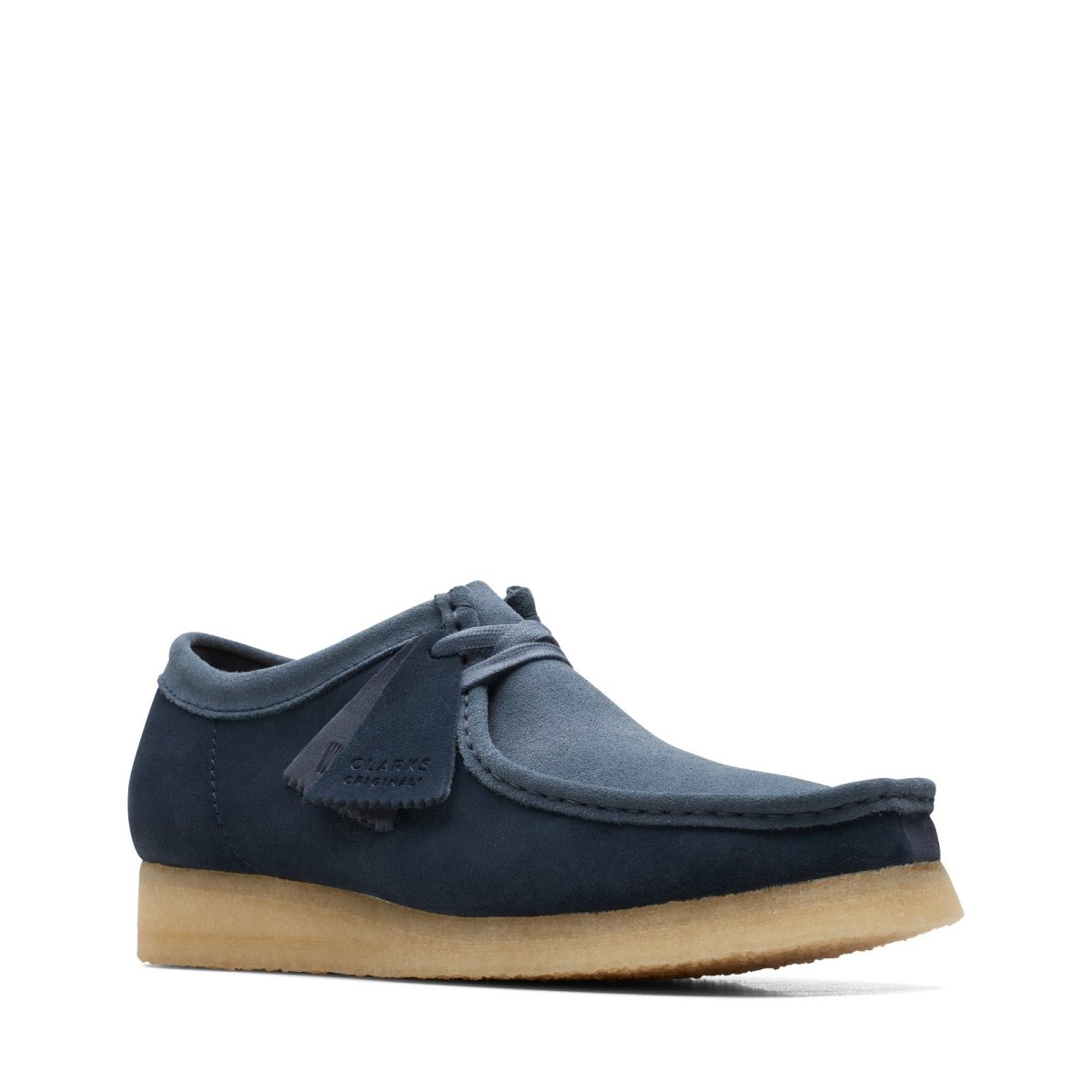 Clarks Originals Wallabee Low Men's Navy Blue Combi Suede 26172398