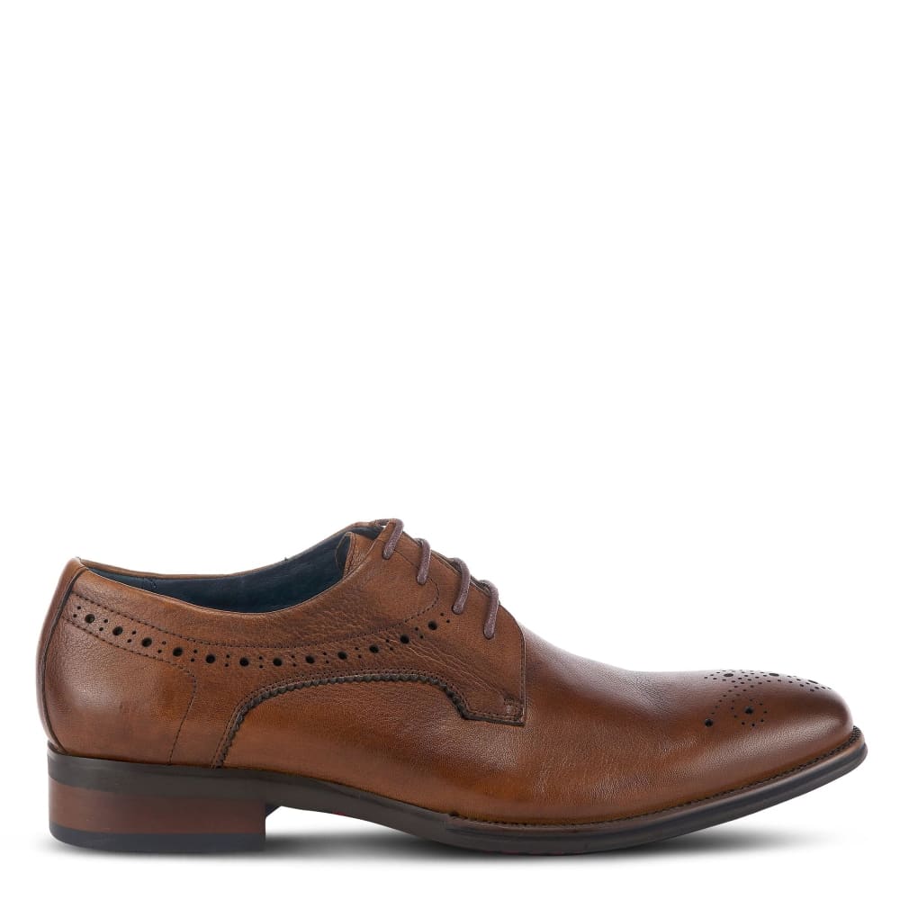 Spring Step Shoes Charlie Men’s Leather Wingtip Derby Style