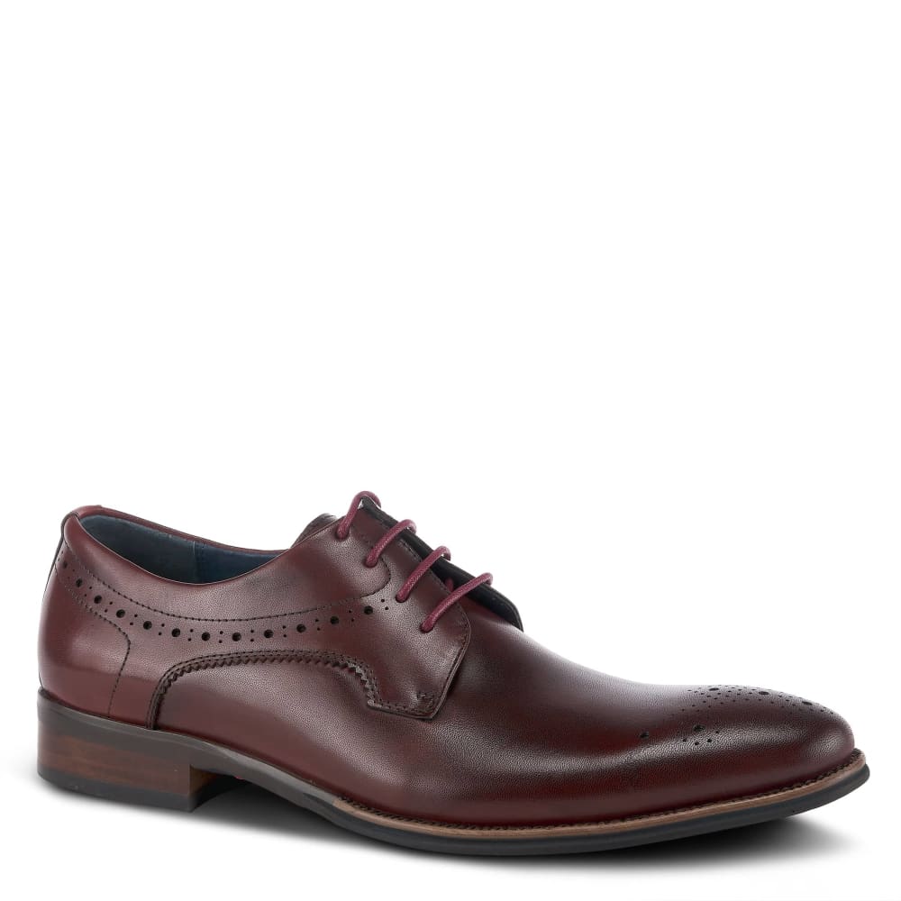Spring Step Shoes Charlie Men’s Leather Wingtip Derby Style
