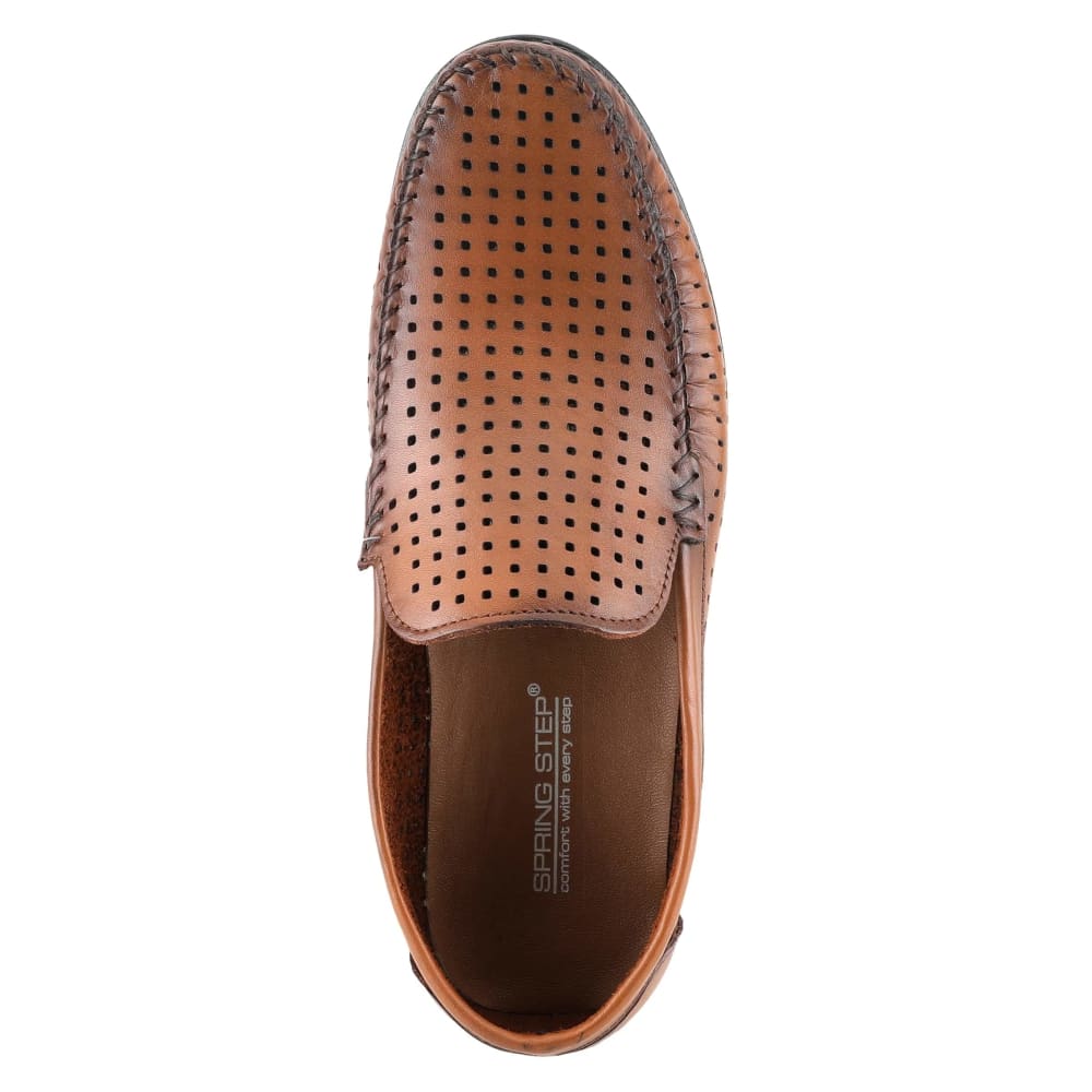 Spring Step Shoes Crispin Men’s Leather Loafers