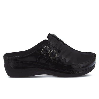 Spring Step Shoes Happy Women's Leather Slip On Clogs Shoes by Spring Step Shoes – Don't Panic Shoes