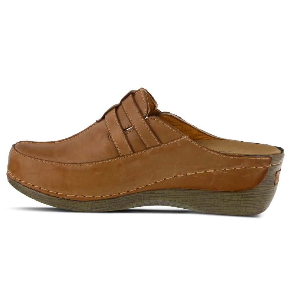 Spring Step Shoes Happy Women's Leather Slip On Clogs Shoes by Spring Step Shoes – Don't Panic Shoes