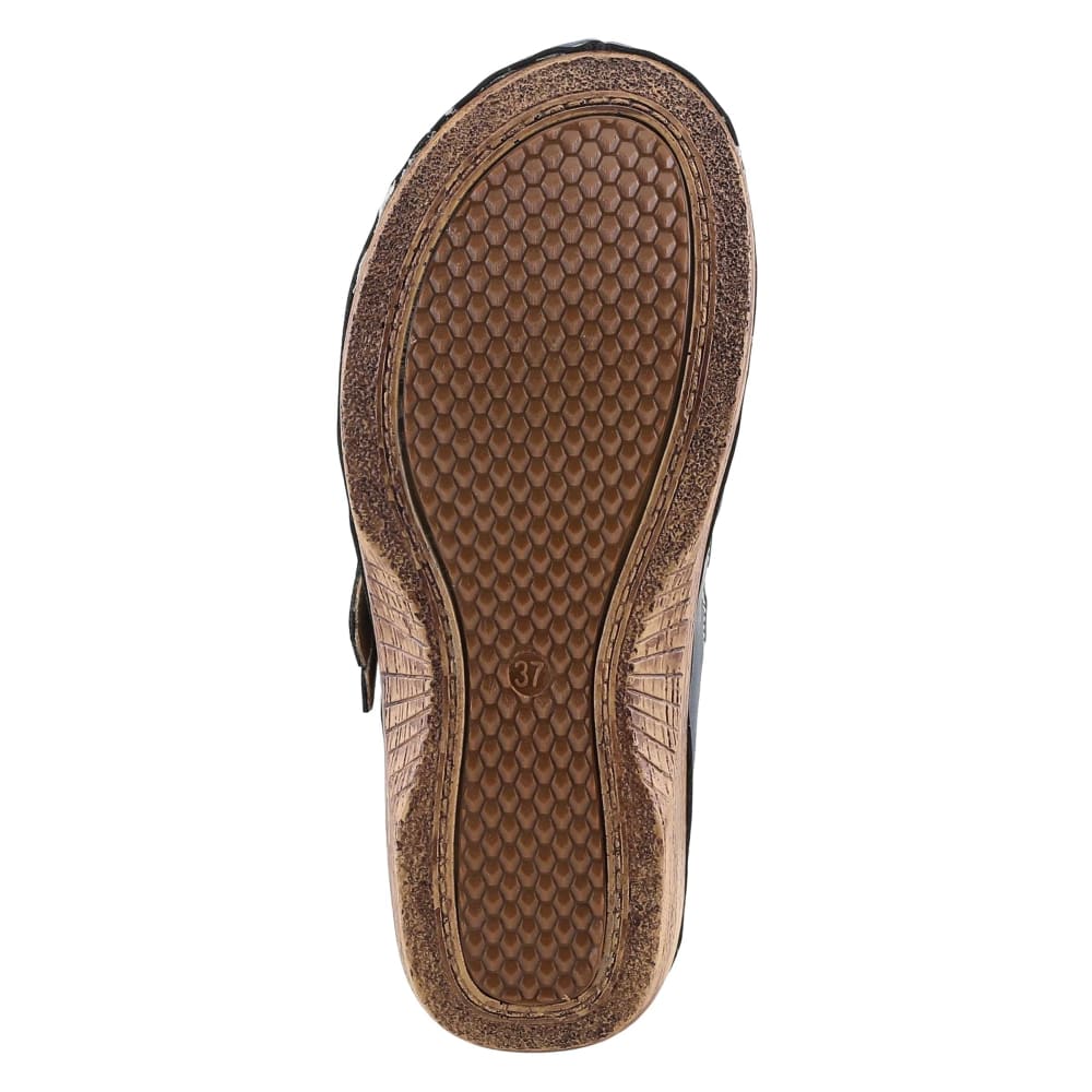 Spring Step Shoes Happy Women's Leather Slip On Clogs Shoes by Spring Step Shoes – Don't Panic Shoes