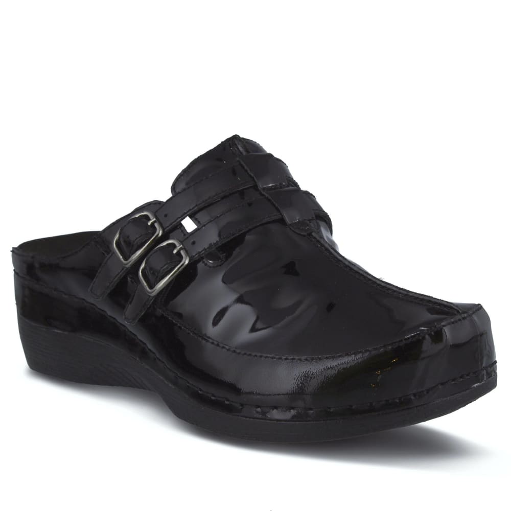 Spring Step Shoes Happy Women's Leather Slip On Clogs Shoes by Spring Step Shoes – Don't Panic Shoes