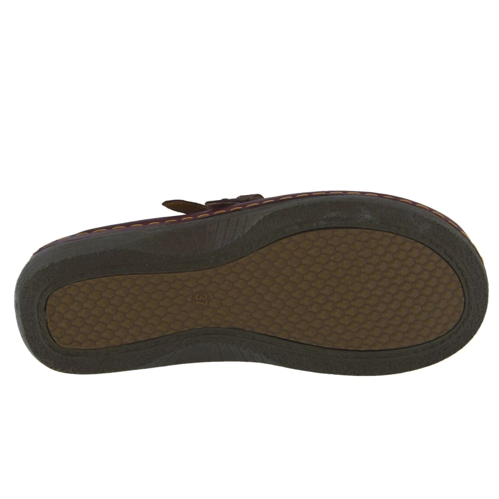 Spring Step Shoes Happy Women's Leather Slip On Clogs Shoes by Spring Step Shoes – Don't Panic Shoes