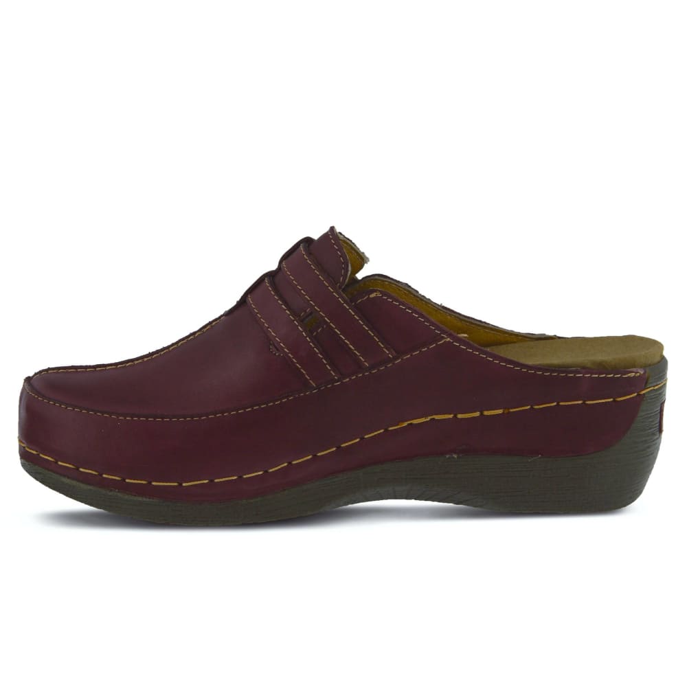 Spring Step Shoes Happy Women's Leather Slip On Clogs Shoes by Spring Step Shoes – Don't Panic Shoes