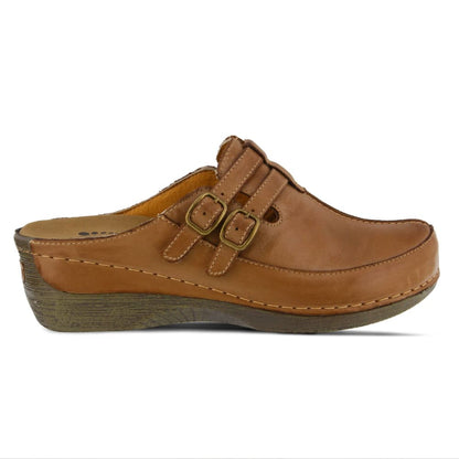 Spring Step Shoes Happy Women's Leather Slip On Clogs Shoes by Spring Step Shoes – Don't Panic Shoes