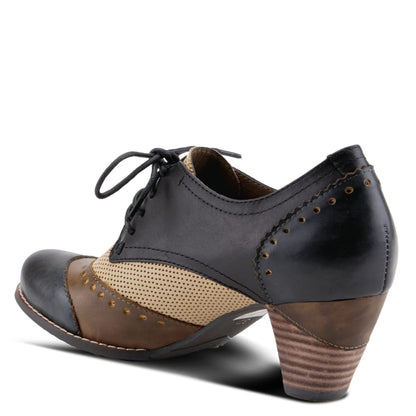 Spring Step Shoes L'artiste Bardot Women's Hand Painted Leather Heeled Shoes Shoes by Spring Step Shoes – Don't Panic Shoes