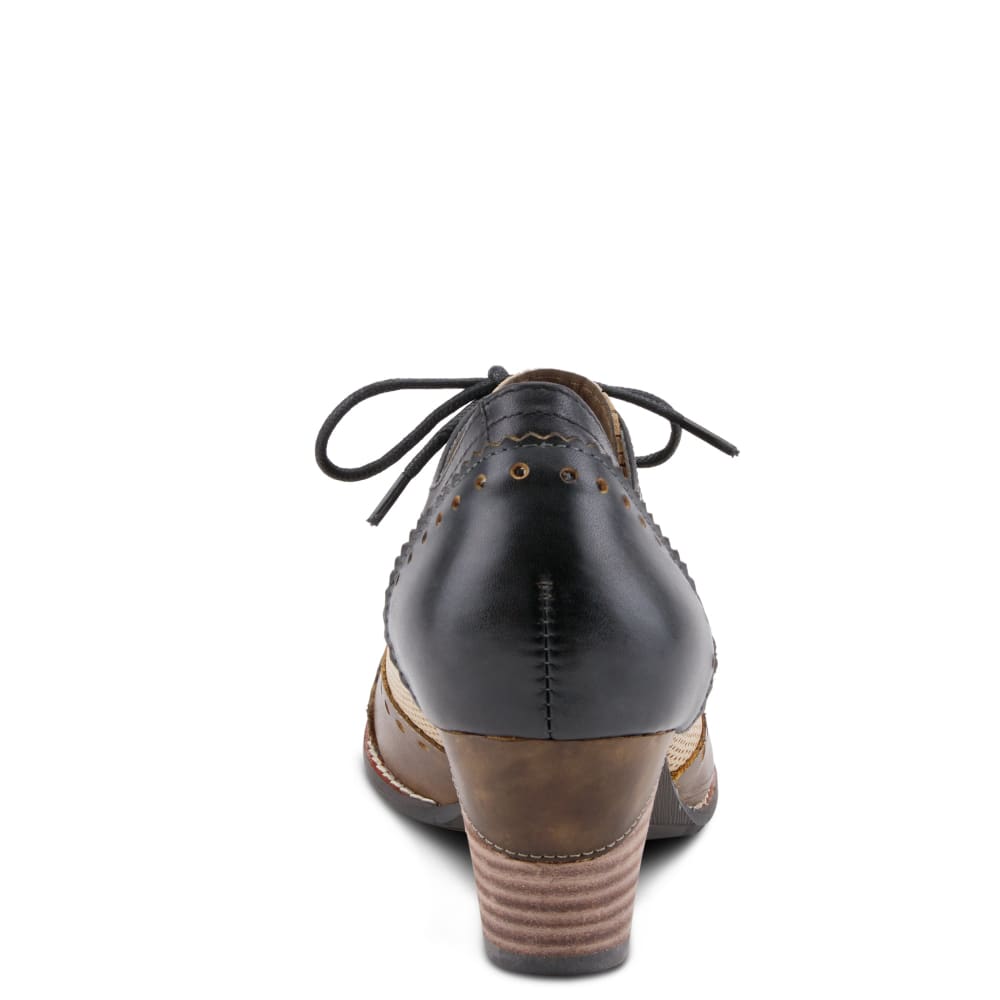 Spring Step Shoes L'artiste Bardot Women's Hand Painted Leather Heeled Shoes Shoes by Spring Step Shoes – Don't Panic Shoes